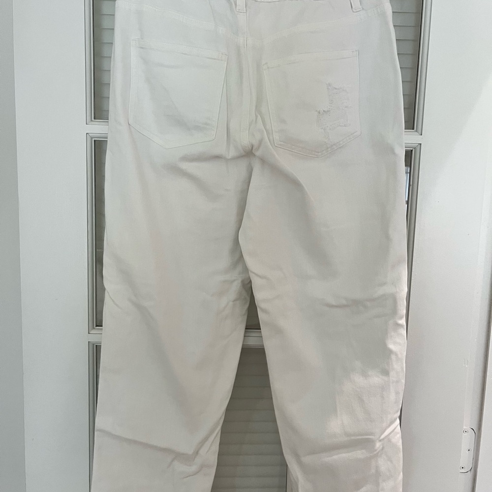Aerie Easy Denim Pull-On Drawstring Pants - Picture 4 of 5